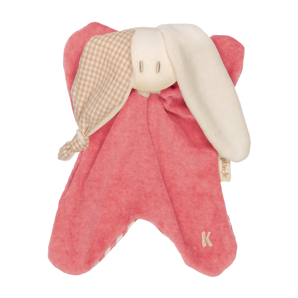 Doudou lapin eco-resposable coffret duo - Kidibou